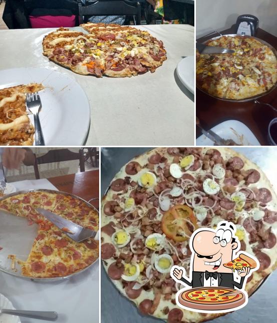 Consiga diversos tipos de pizza