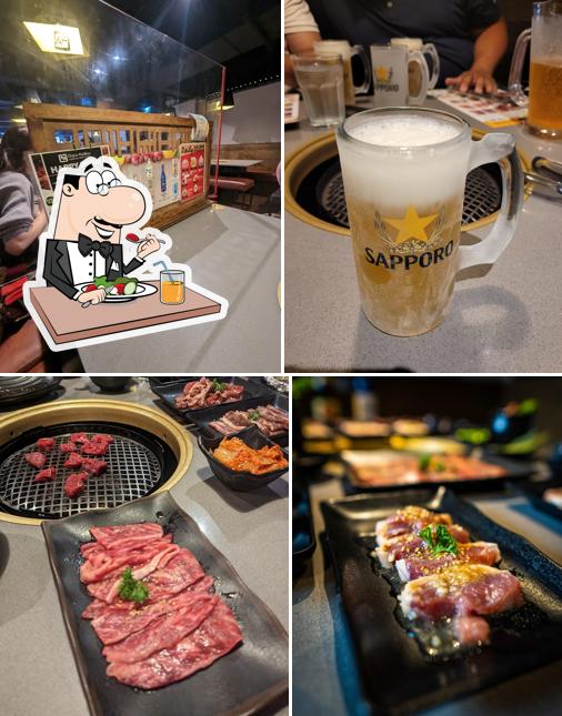 Еда в "Gyu-Kaku Japanese BBQ"