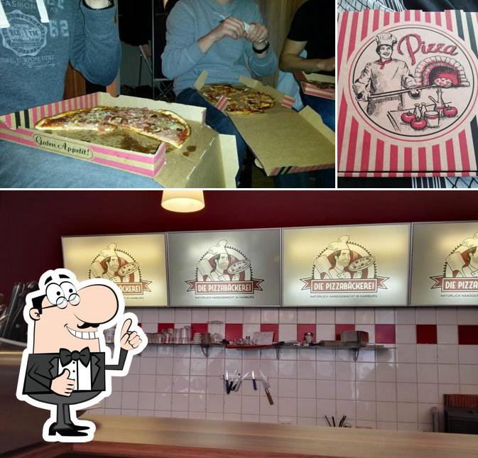 Look at the image of Die Pizzabäckerei