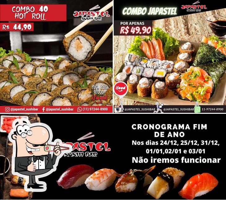 Peça diversas opções de sushi