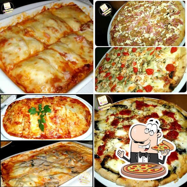 Peça pizza no Pizzaria Casa de Pedra