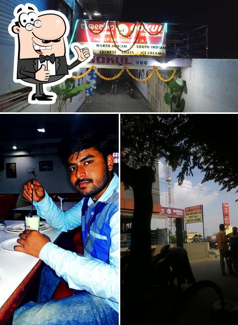 See this pic of Gokul Vegetarian Restaurant