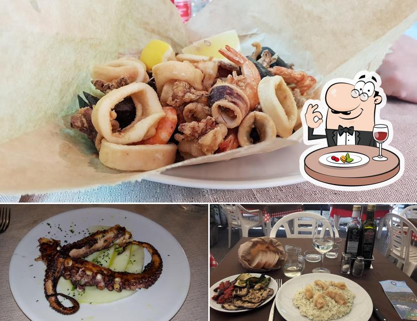 Cibo al Ristorante Miralago Colmegna