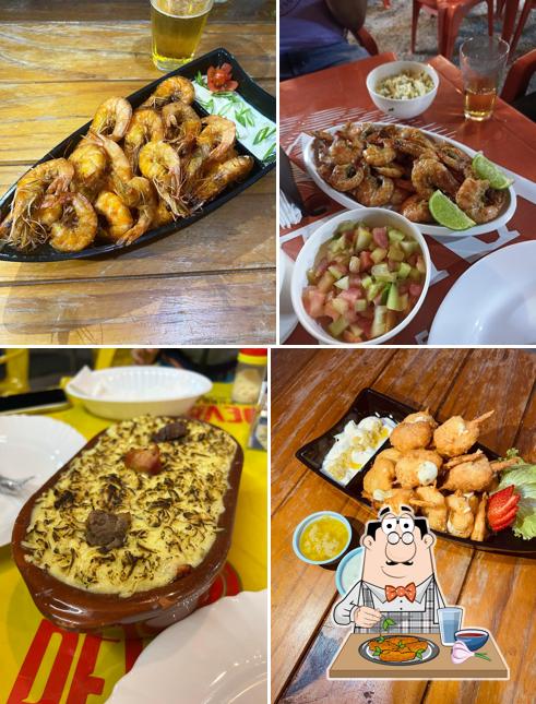 Asas de frango em Chalé do Camarão