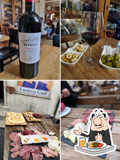 Platti al Enoteca Gadì
