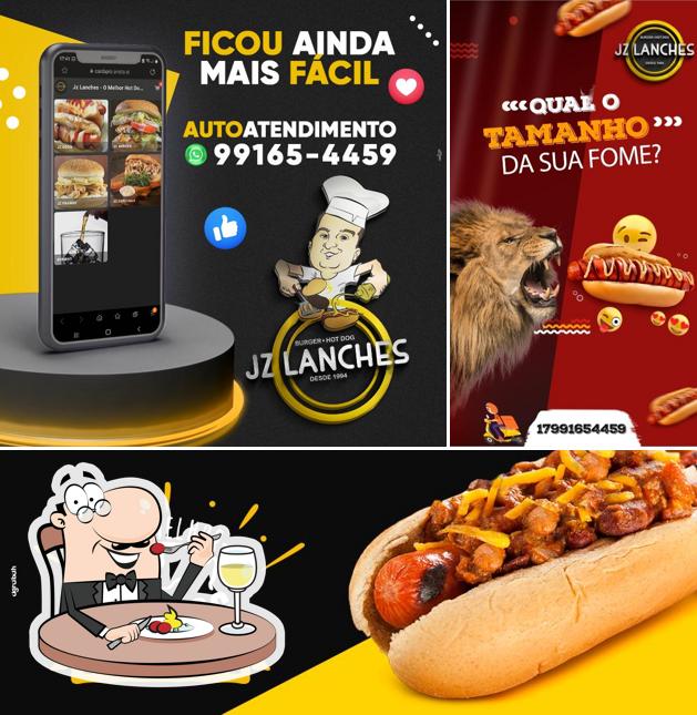 Comida em JZ lanches Dog & Burguer