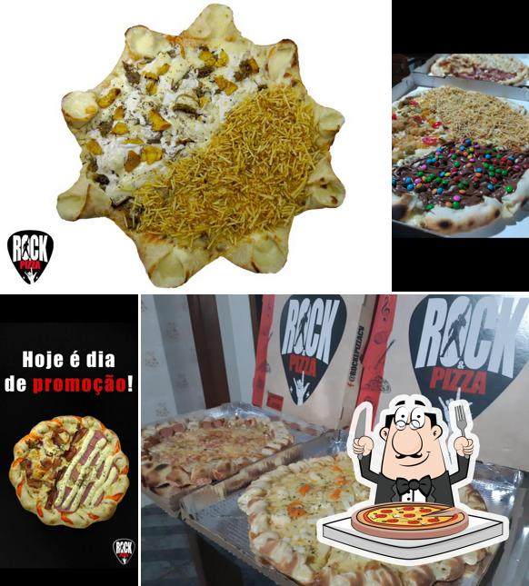 Escolha pizza no Rock e Pizza