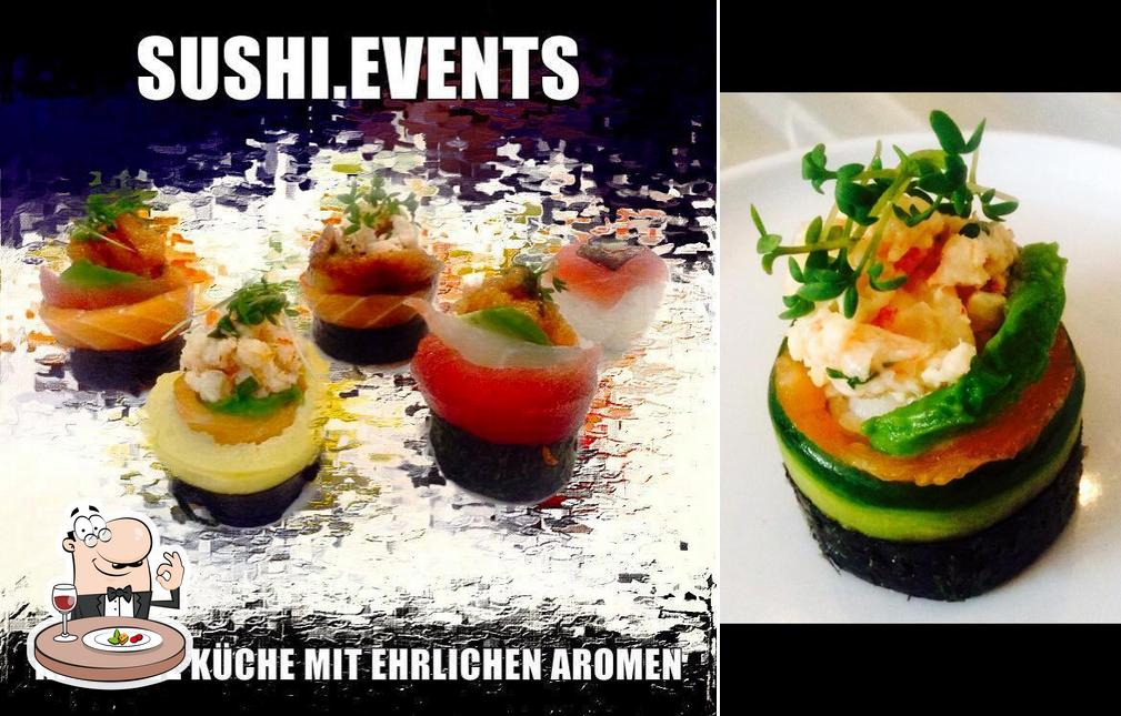 Food at Sushi.Events