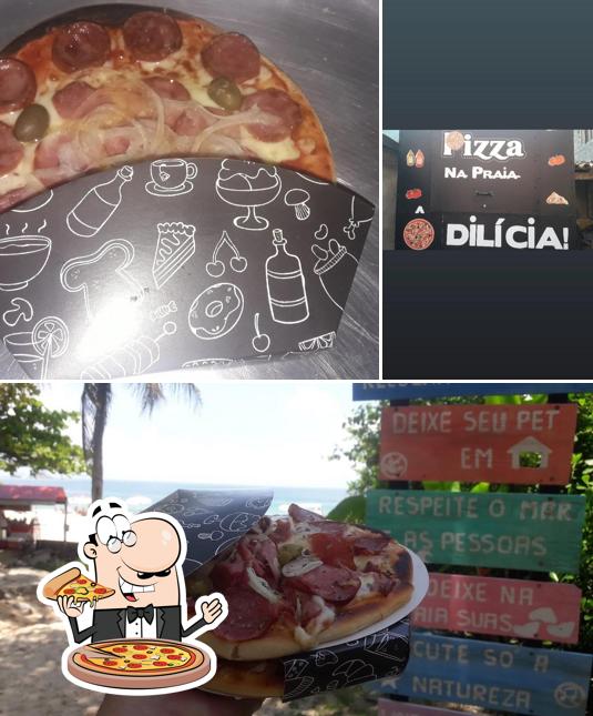 Experimente pizza no pizza na praia ô dilícia