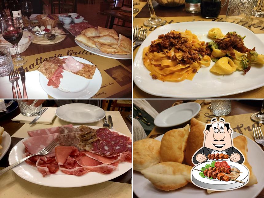 Platti al Trattoria Grillini