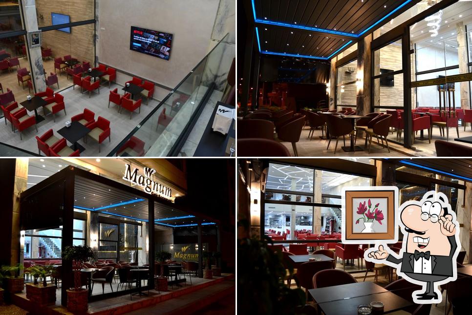 Check out how Cafe Magnum looks inside