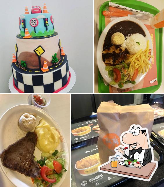 Comida em Giraffas Paranoá