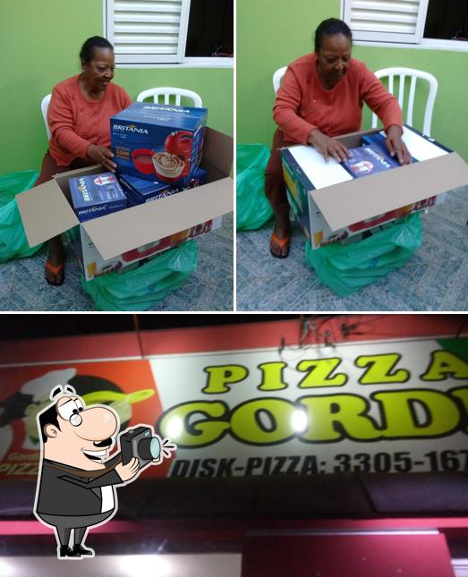 Here's a picture of Pizzaria do Gordinho