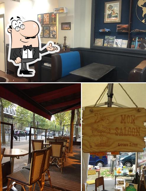 L'intérieur de Havane Café - Restaurant Paris 13