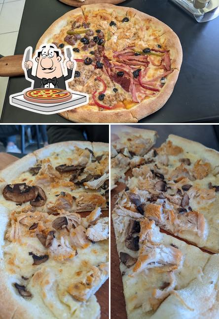 Essayez des pizzas à Restaurant Parrilla