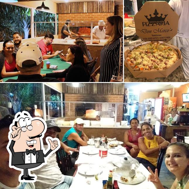 Veja imagens do interior do Pizzaria Don Marco's