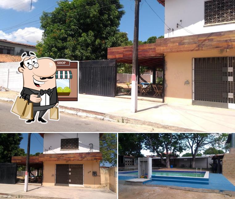 O exterior do Rancho Casa Velha