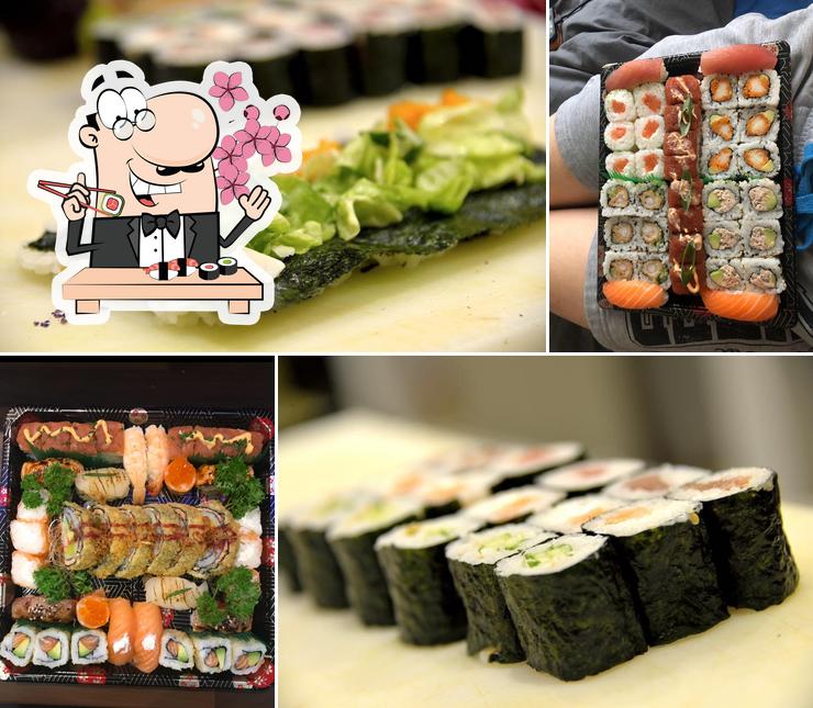 Prenez de nombreuses options de sushi