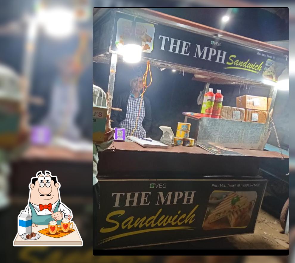 Try out various beverages offered by TheMph Sandwich