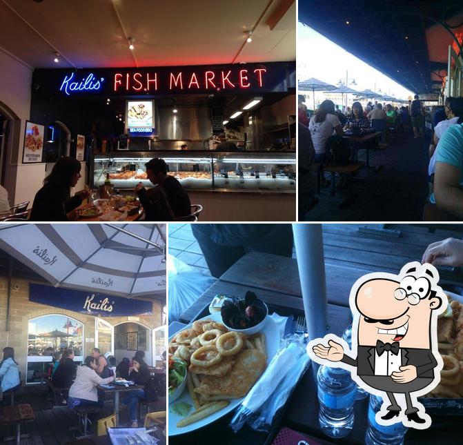 Kailis Fishmarket Cafe in Fremantle Restaurant menu and reviews