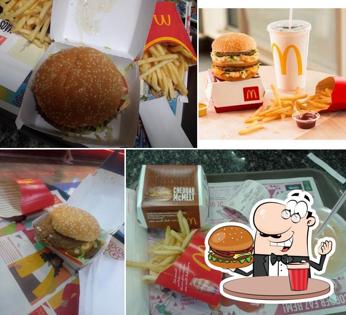 Consiga um hambúrguer no McDonald's Big Shopping