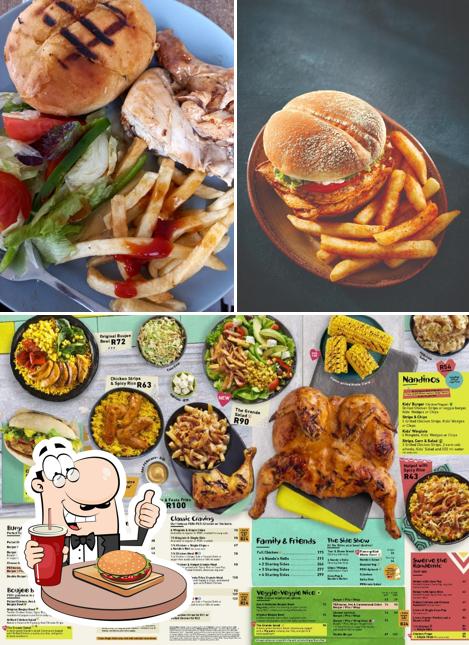 Try out a burger at Nando's Castle Gate Drive Thru