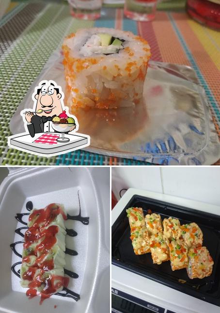 Sushi Wok sert un nombre de plats sucrés