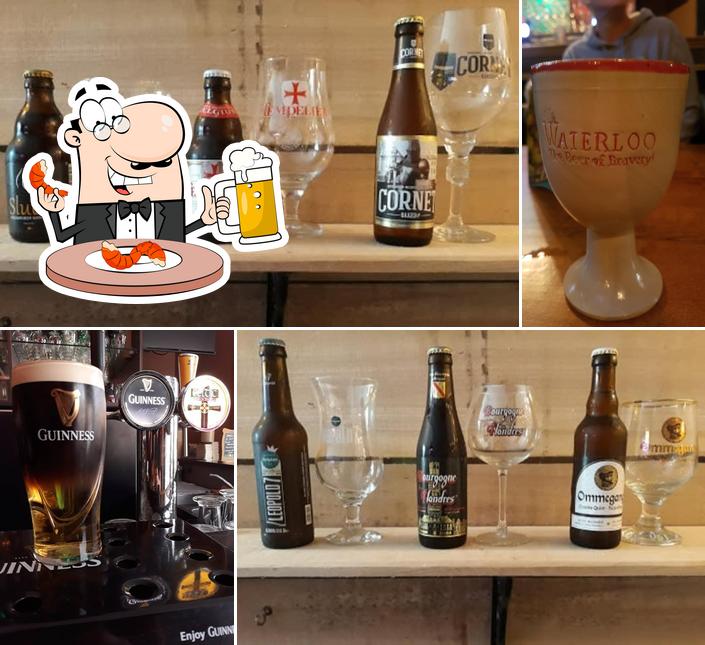 Profitez un verre de bière blonde ou brune