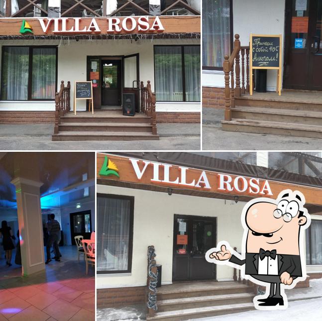 Посмотрите на внутренний интерьер "Villa Rosa"