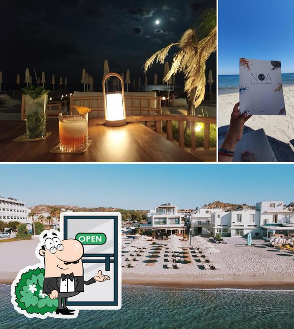 NOA Beach Bar & Restaurant, Kardámaina Restaurant reviews