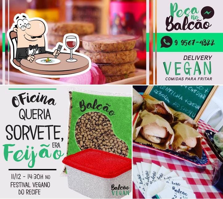 Comida em Balcão Vegan