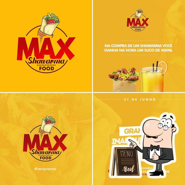 Here's a photo of Max Shawarma Food