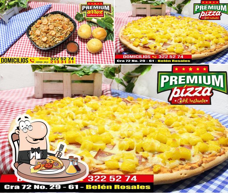 Prueba una pizza en Premium Pizza Alitas Y Arroz S.A.S
