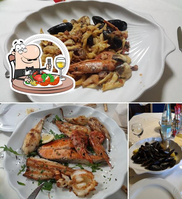 Prova la cucina di mare a Ristorante Pizzeria La Brace