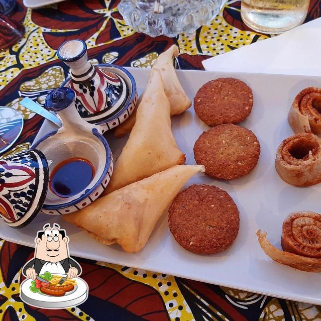 Platti al Ristorante Eritrea