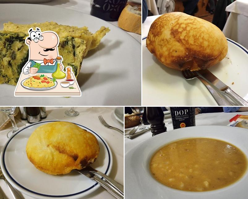Platti al Trattoria ai Cacciatori