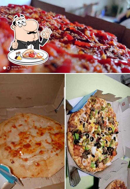 Try out various types of pizza