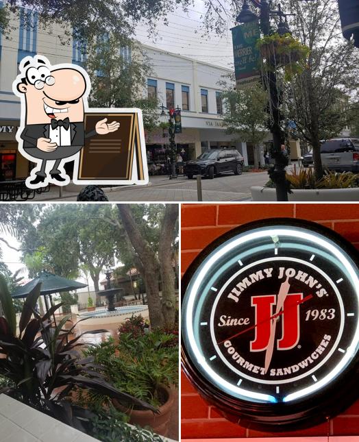 The photo of Jimmy John's’s exterior and beer