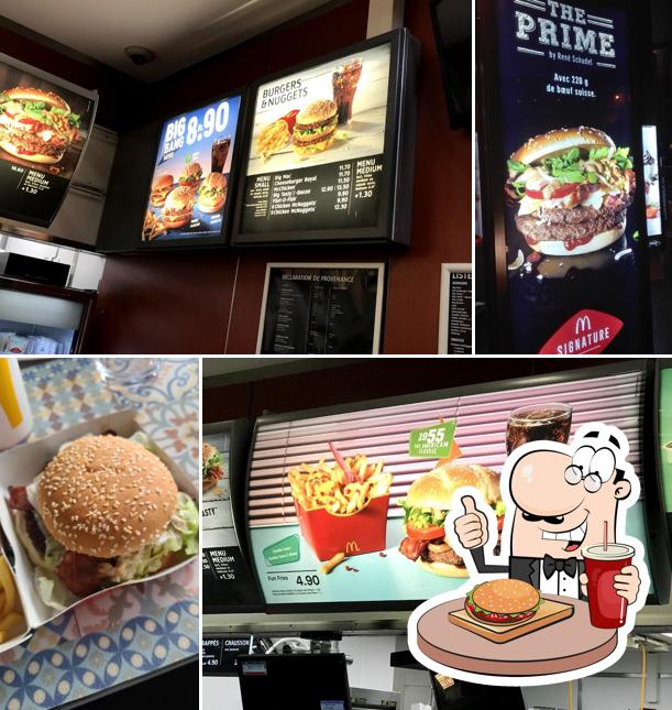 Prova un hamburger a McDonald’s Restaurant