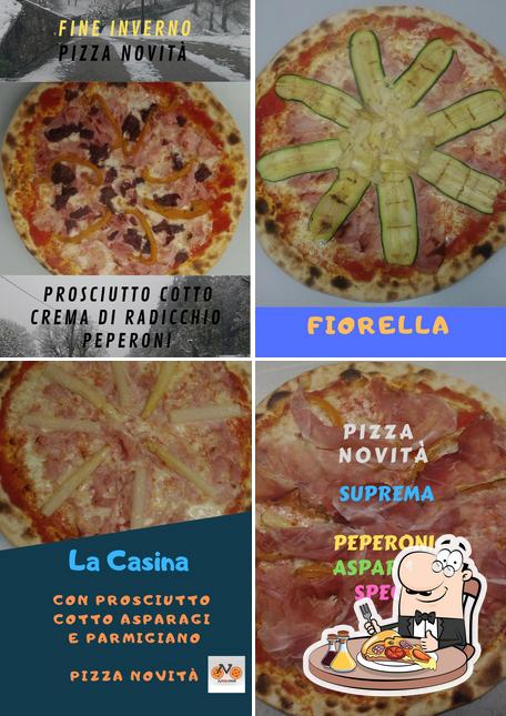 Scegli tra le molte varianti di pizza