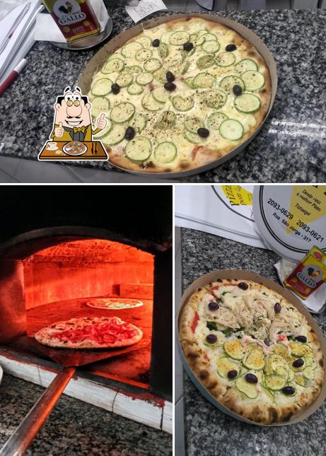 Experimente diferentes tipos de pizza