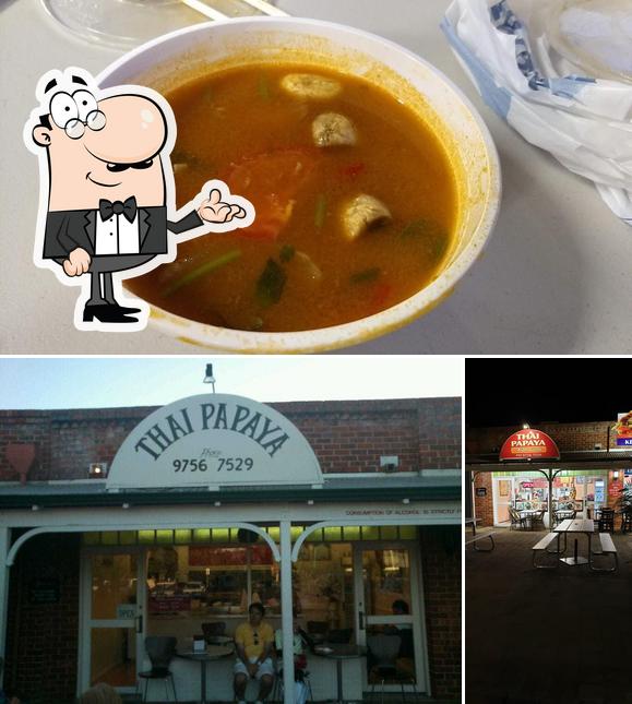 Thai Papaya Takeaway, 2 Dunsborough Pl in Dunsborough Restaurant menu