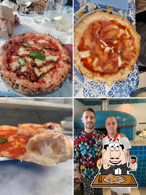 Scegli una pizza a Pizzeria O' Vesuvio