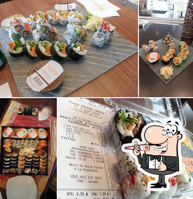 Try out various sushi options