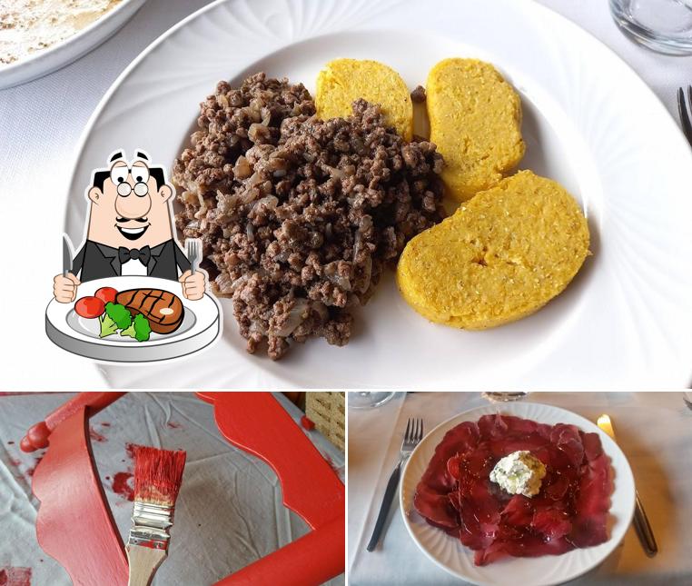 Ordina i un pasto a base di carne a Al Camino