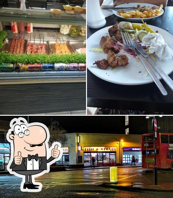 See this picture of Morden Fish & Kebabs