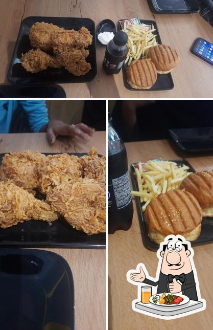 Food at Fillies Cafe