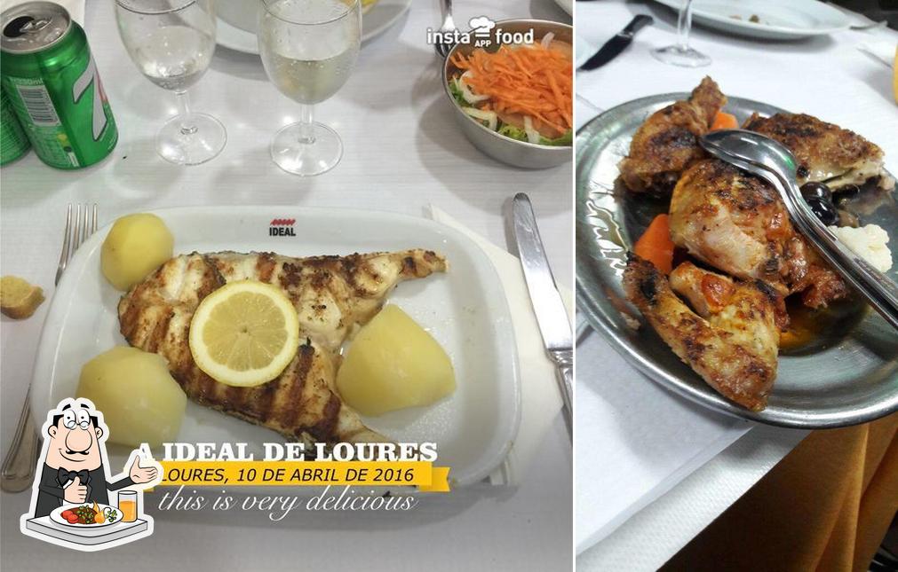 Food at A Churrasqueira Ideal de Loures