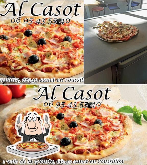 A Al Casot pizzeria, vous pouvez essayer des pizzas