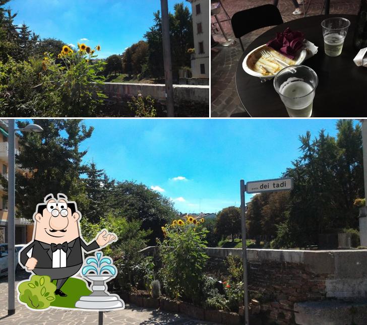 Questa è la foto che raffigura la esterno e bevanda di Chiosco Tadi - street food